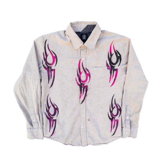 Tribal Multicolor Button Up